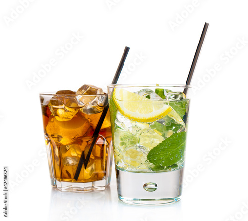 Photo: Two refreshing cocktails Two refreshing cocktails