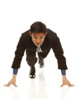 Young Businessman Ready to Compete