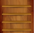 Vector Wooden Empty Realistic ...