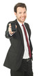 business mann mit handy