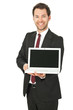 Foto: junger business Mann mit Laptop junger business Mann mit Laptop