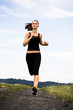jogging woman