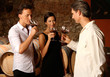 Photo: Freunde im Weinkeller Freunde im Weinkeller