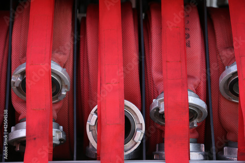 Photo: Feuerwehrschlauch Feuerwehrschlauch