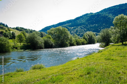Photo: Le Doubs à Soubey (JU). Le Doubs à Soubey (JU).