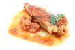 Fillet of Fish with shrimps