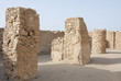 rectangular columns inside ancient Saar temple