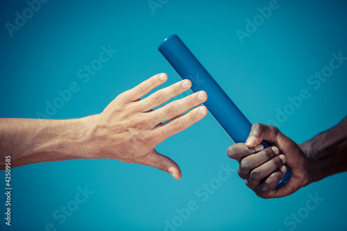 Foto: Passing the Relay Baton Passing the Relay Baton