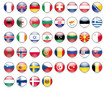 Drapeaux Européens et méditéranéens