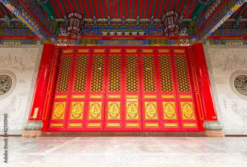 Photo: chinese style door chinese style door