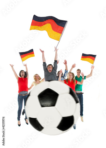 Photo: Fußball Fans Fußball Fans