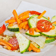 Papillote - hake fish prepared in paper