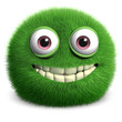 green furry monster