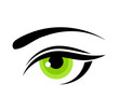 Green eye