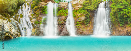 Foto: Waterfall panorama Waterfall panorama