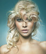 Portrait of a cute blondie