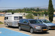 car and caravan