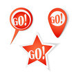 Go! Bubbles. Stickers set
