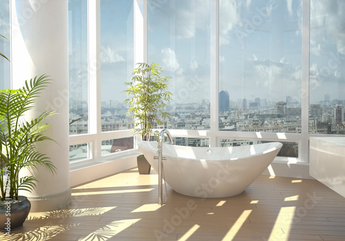 Foto: Modern Luxury Bathroom Design Interior Modern Luxury Bathroom Design Interior