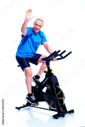 Foto: Fitness man. Fitness man.