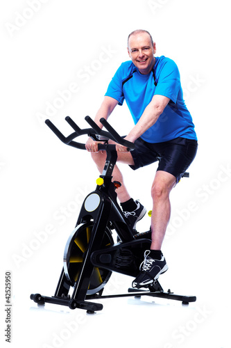Photo: Fitness man. Fitness man.
