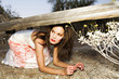 Bride with Red Paint