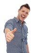 Successful young man