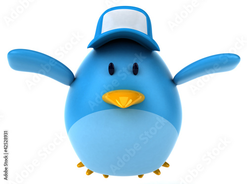 Illustration: Blue bird Blue bird
