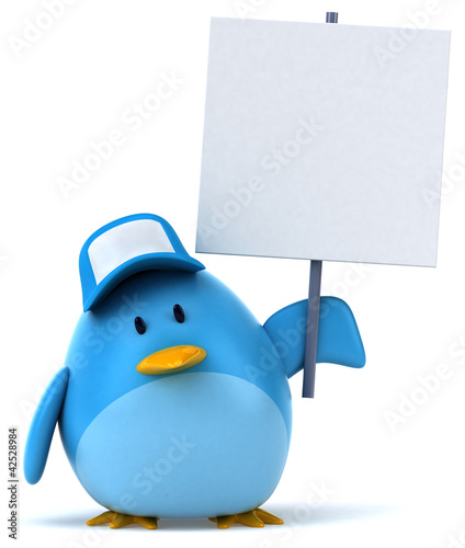 Illustration: Blue bird Blue bird