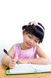 Child writing
