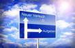 Illustration: Neuer Versuch Neuer Versuch