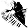Ragtime pianist
