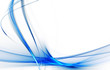 Gentle blue fractal background
