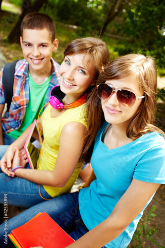 Foto: Smiling teens Smiling teens