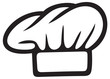 white chef hat
