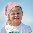 Photo: Children's emotions, show teeth Children's emotions, show teeth