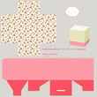 Gift box template