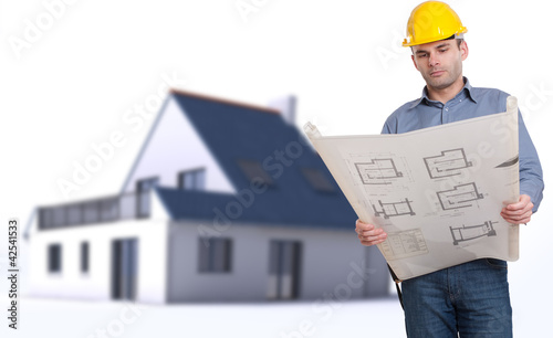 Photo: Architect at work Architect at work