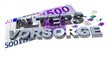 3D 500er Puzzle - Altersvorsorge