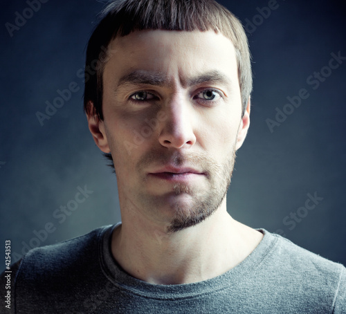 Photo: man with funny hair style man with funny hair style