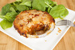 Chili Pie with Salad