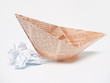 Papierschiffchen
