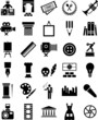 Vector: Arts icons Arts icons