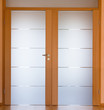 Modern living room door