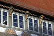 Detail des Stiftsherrenhauses in Hameln