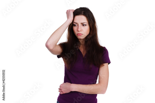 Photo: knatschige junge frau knatschige junge frau