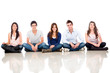 Group of people sitting