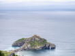 Costa de vizcaya, ermita de Gaztelugatxe, España