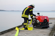 Wasserpumpe Feuerwehr