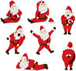 Vector: Fat Big Santas Fat Big Santas